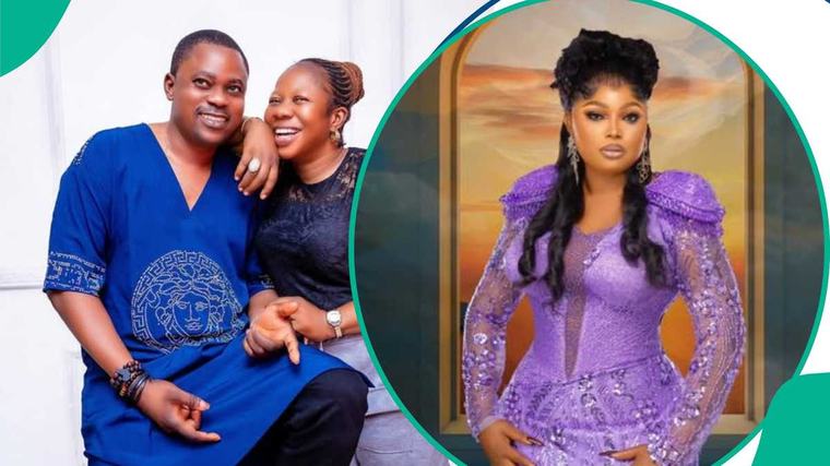 Esther Kalejaye reacts as Bakare Zainab shares sweet moment with her husband