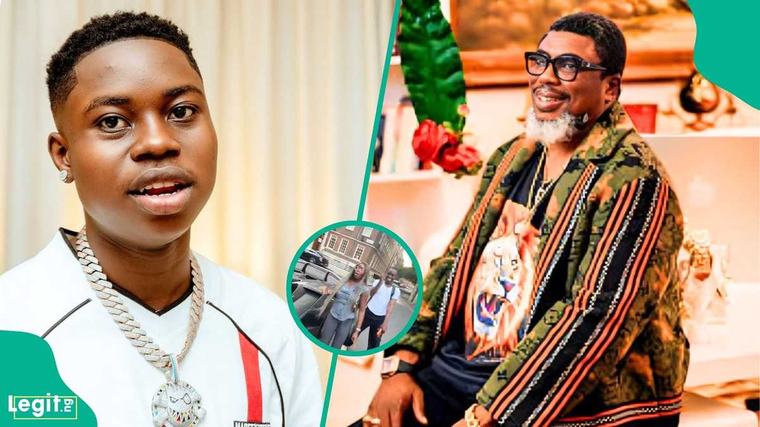 “You don forget say u be married man?”: Moment between Peller and Ochacho’s daughter gets many talking