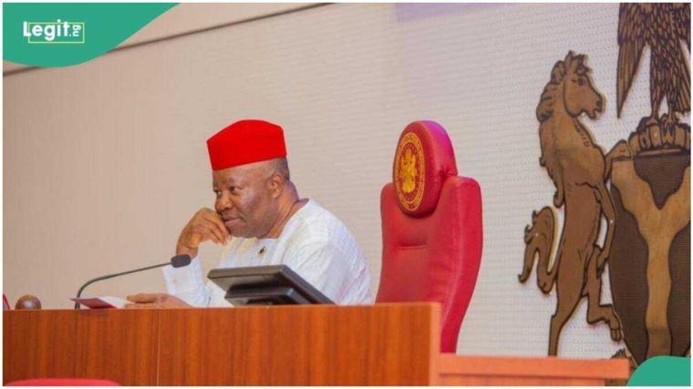 Akpabio resigns from APC in viral video? Fact emerges