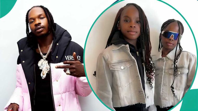 Naira Marley’s twins trend after video of them reciting Quranic verses emerges