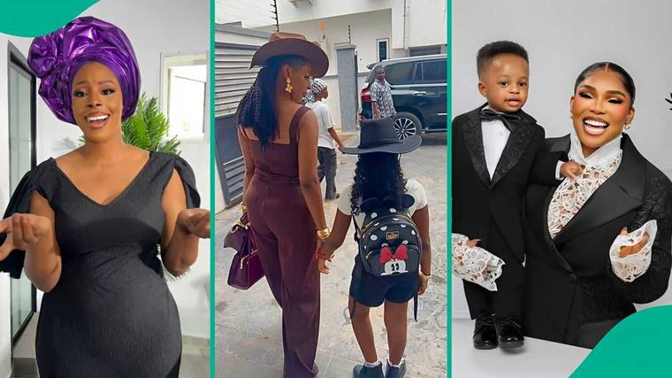 Video: Aisha Lawal breaks silence amid backlash for hiding daughter’s face at Iyabo Ojo’s grandson’s party