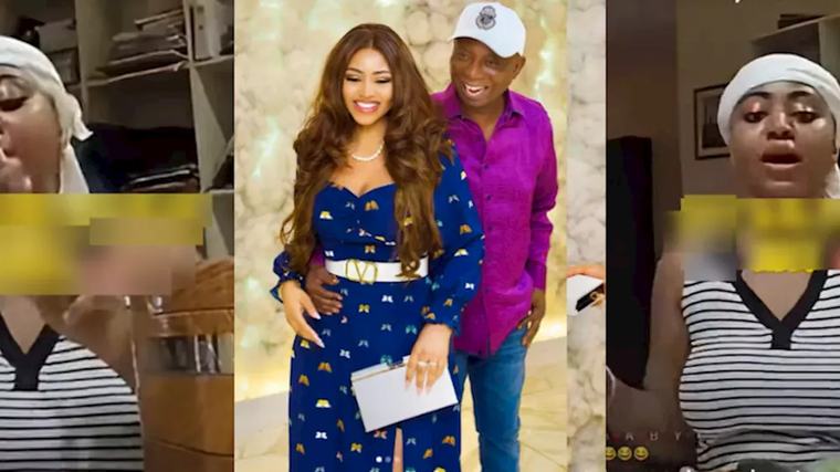 Regina Daniels Unexpectedly Joins Stepson's TikTok Live, Sparks Reaction Amid Marriage Rumors