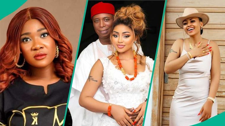 “Don’t put your mouth”: Mercy Johnson’s video sparks reactions amid Regina Daniels’ surprise appearance at Ned Nwoko’s house