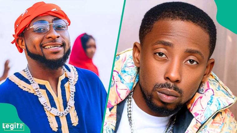 Davido sends cryptic message amid public dispute with Erigga, fans react