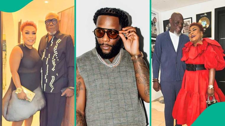 Burna Boy’s parents mark 36th wedding anniversary with heartfelt words that left people talking
